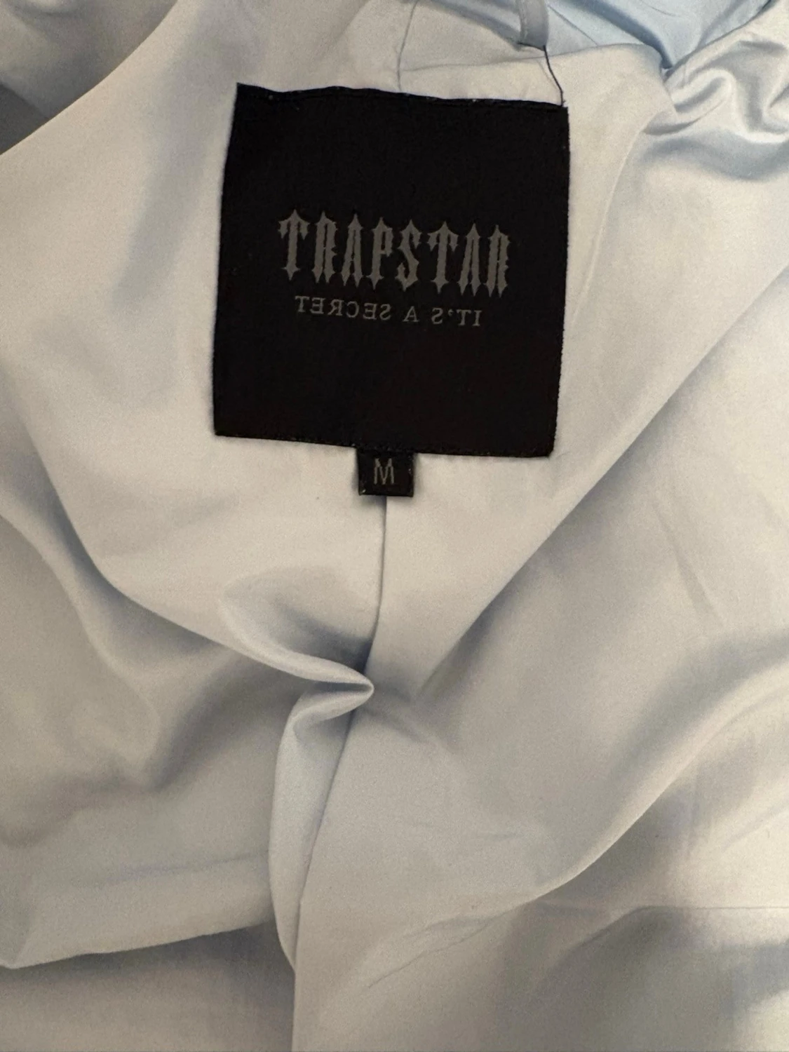 Ljusblå pufferjacka från Trapstar med kvitto - 3