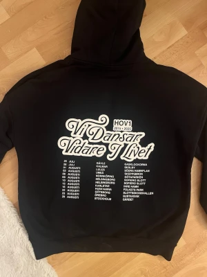 Hov1 hoodie  - Hov1 hoodie köpt från deras hemsida efter sista konserten för 700kr, bra skick och har inte använt så mycket