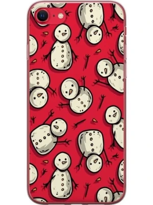 Mobilskal snögubbe - Mobilskal med julig snögubbe