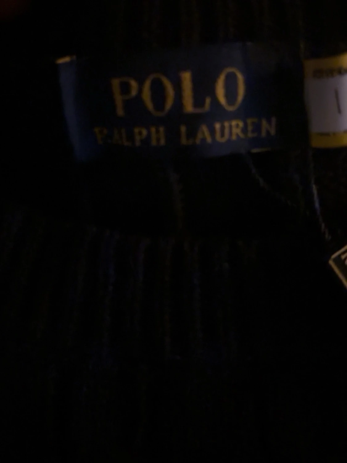 Svart kabelstickad tröja Polo Ralph Lauren - 3