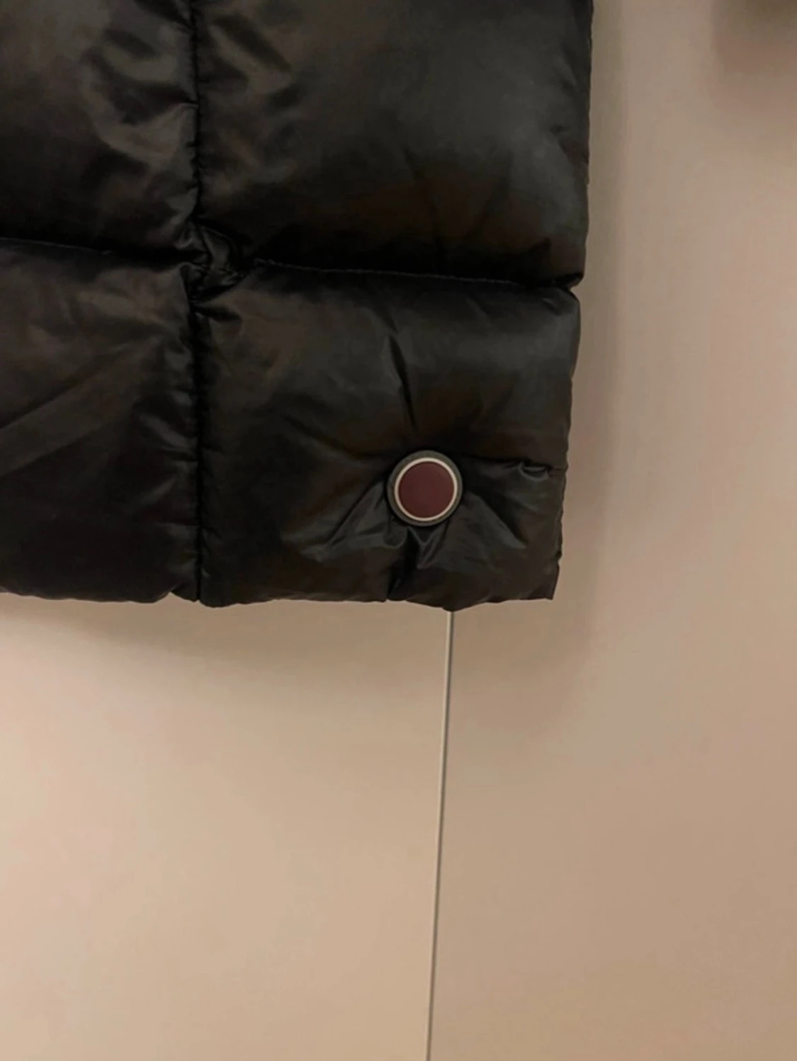Svart lång dunjacka från Colmar - 5