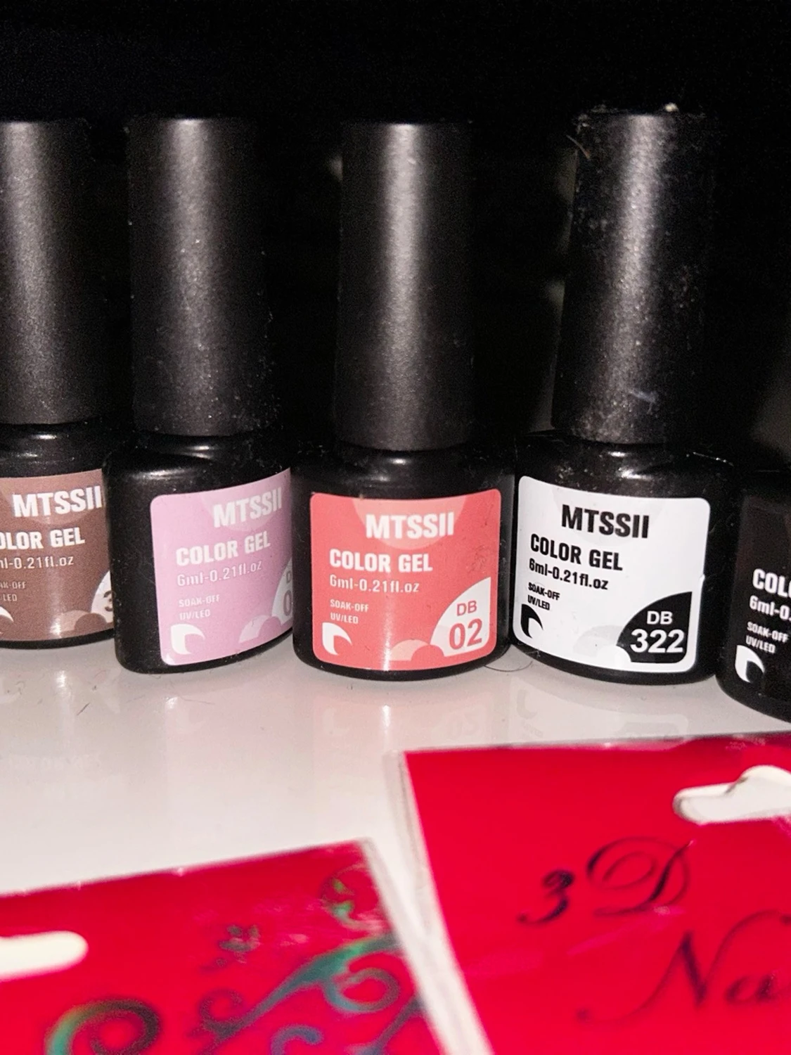 MTSSII gelnagellack & nagelstickers - 2