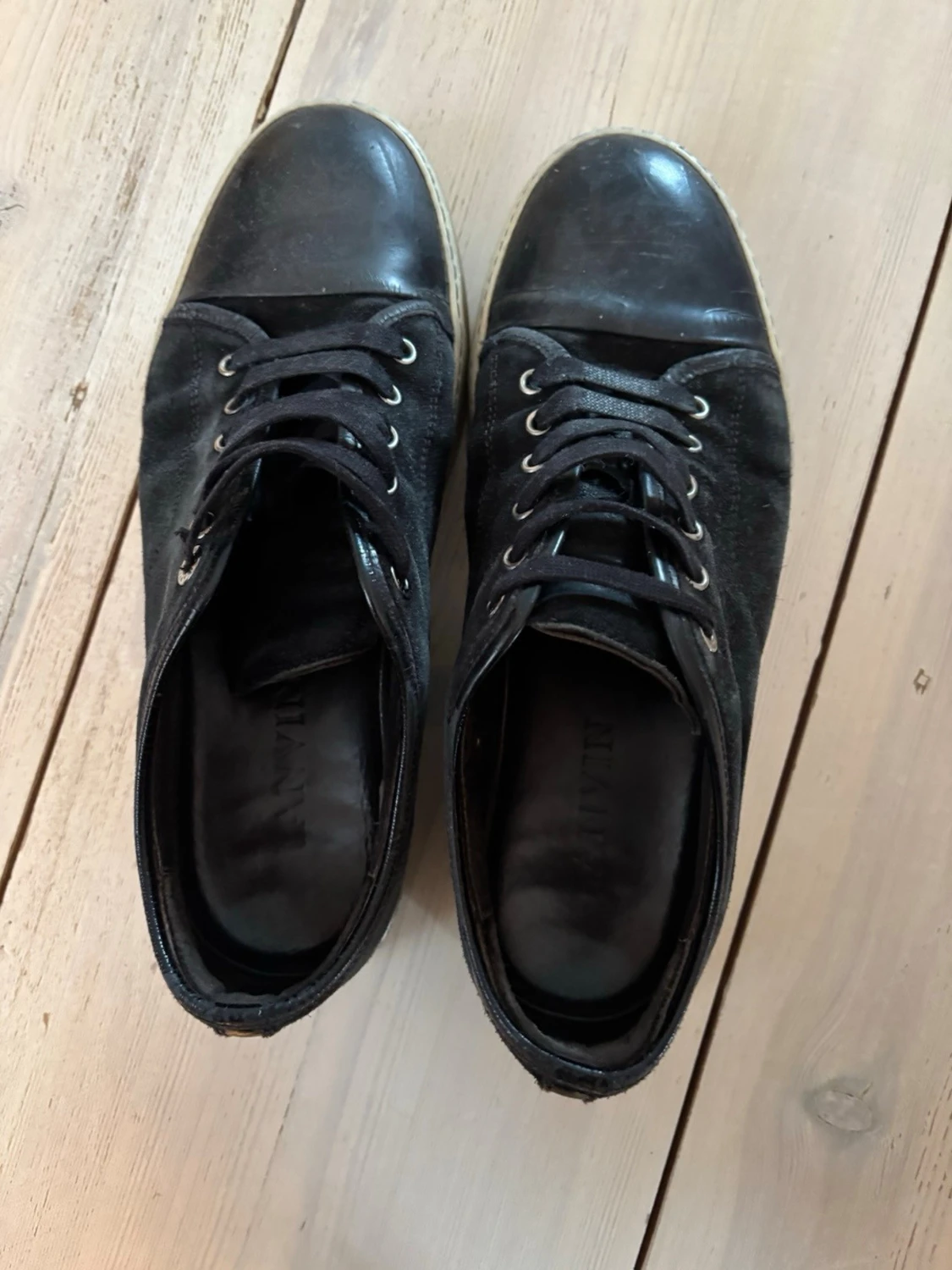 Svarta sneakers från Lanvin - 2