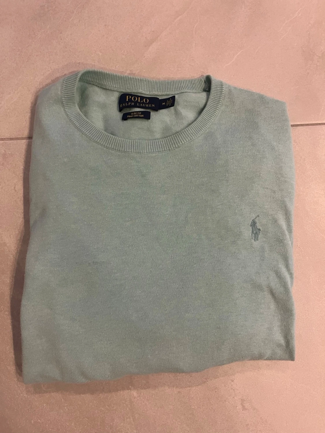 Ljusblå tröja från Polo Ralph Lauren