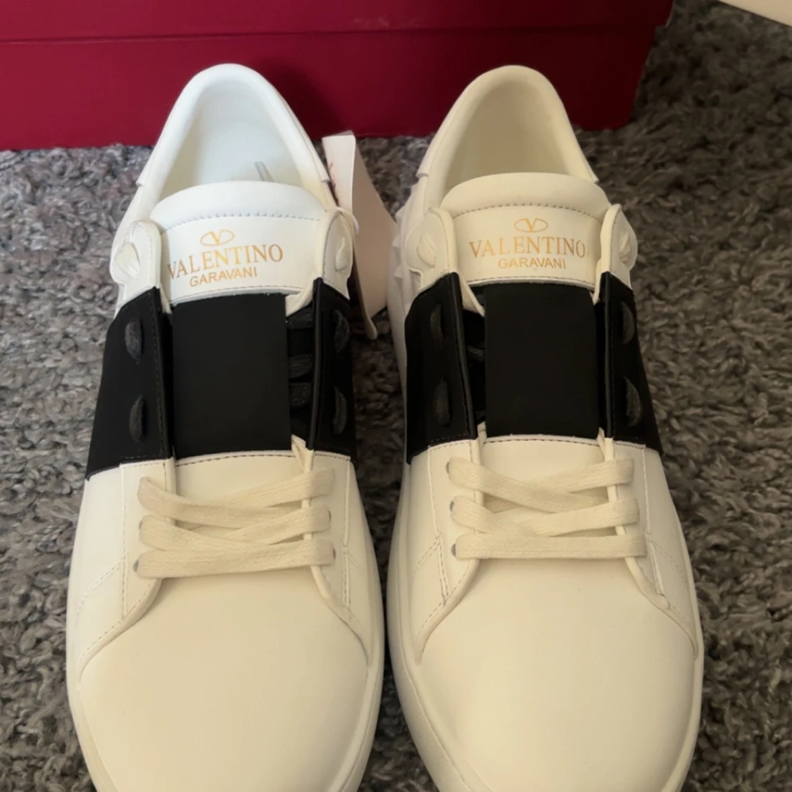 Valentino Garavani Open sneakers vit/svart - 2