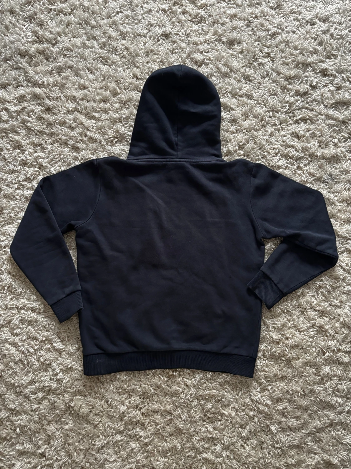 Mörkblå hoodie från Peak Performance, strl 170 - 2