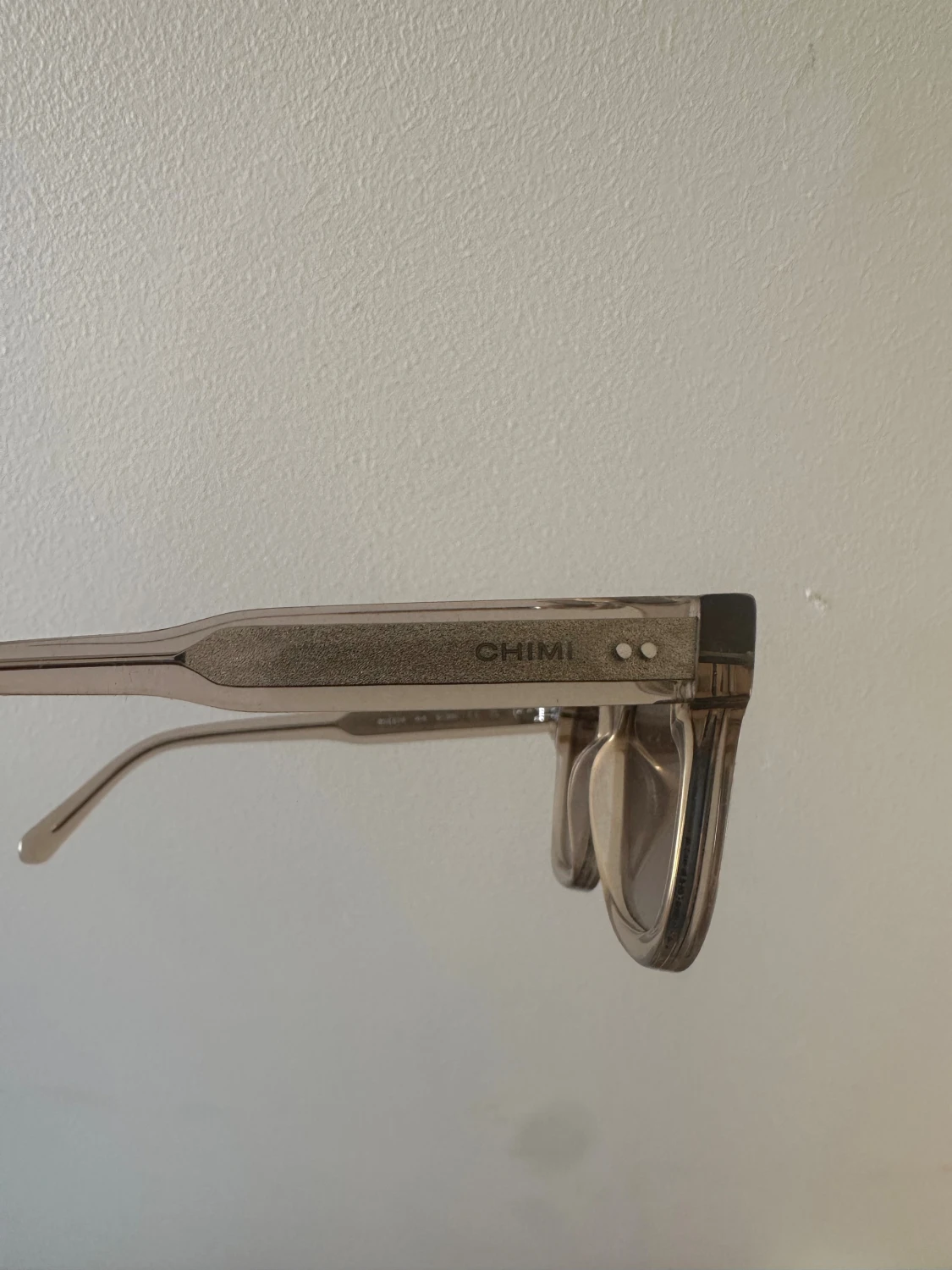 Beige CHIMI solglasögon i fyrkantig form - 1