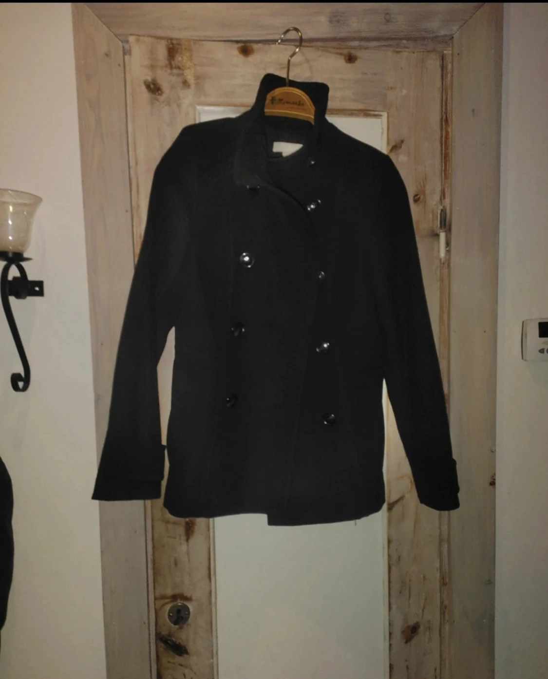 Svart skepparkavaj från H&M, strl 34