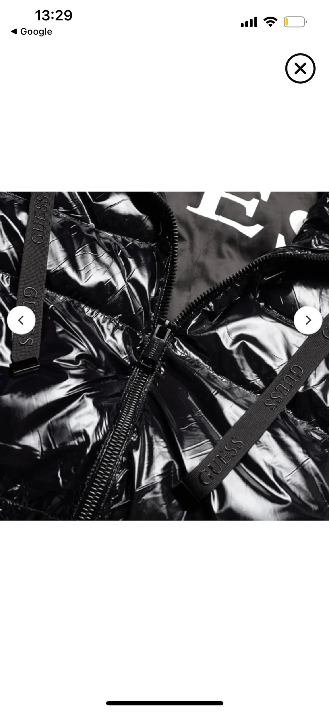 Svart pufferjacka från Guess - 2