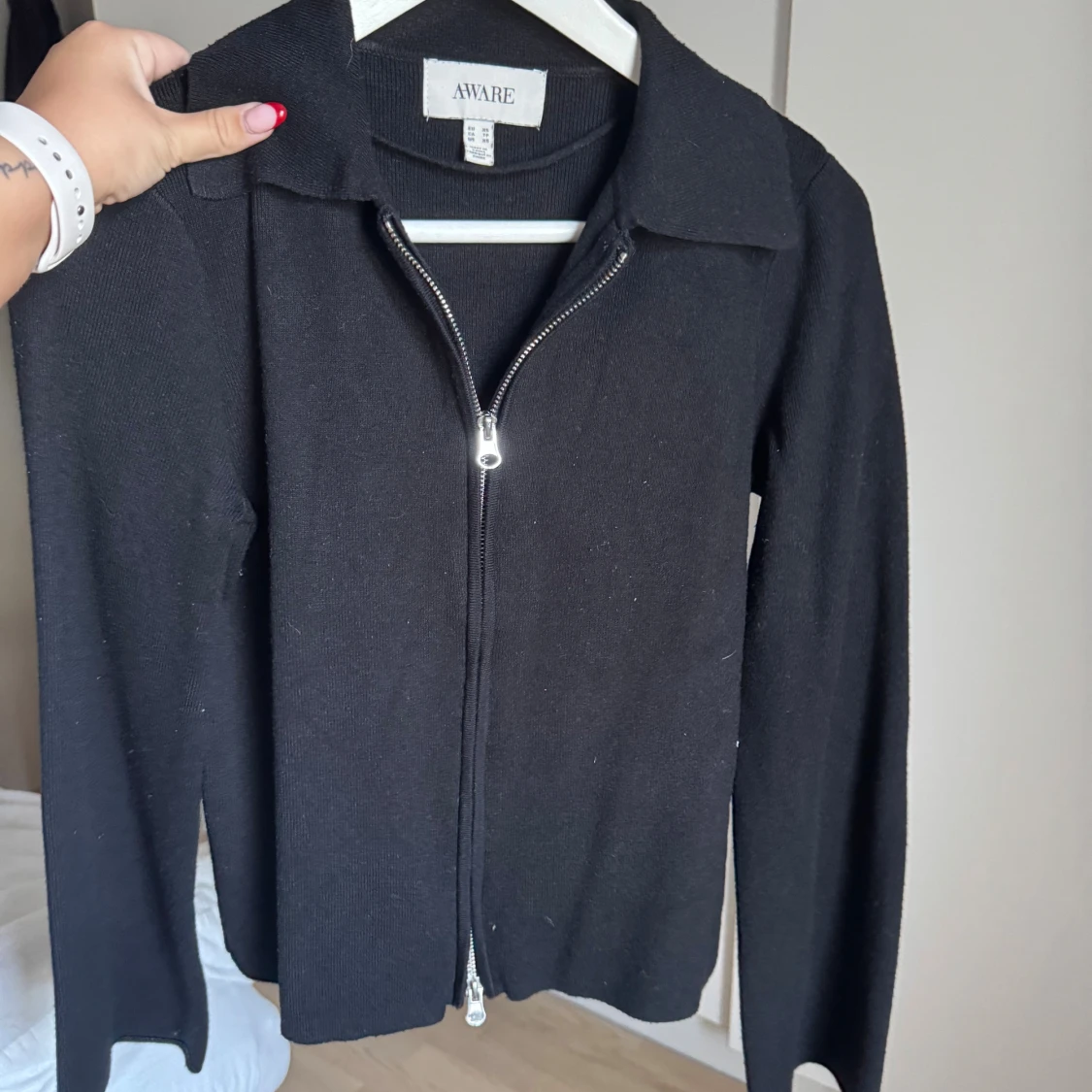 Tröja med dragkedja