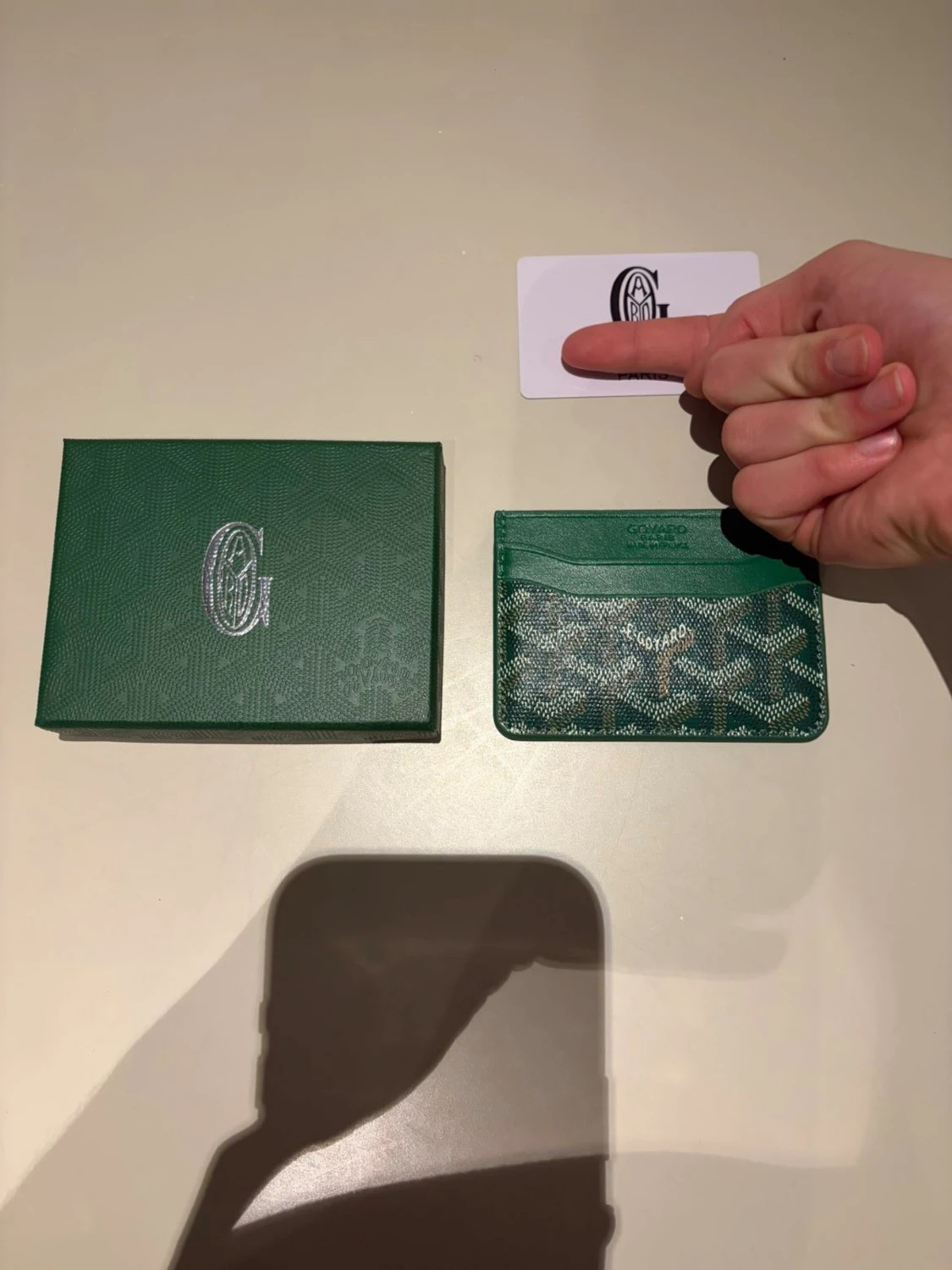 Plånbok 10/10 skick box kommer med - 1