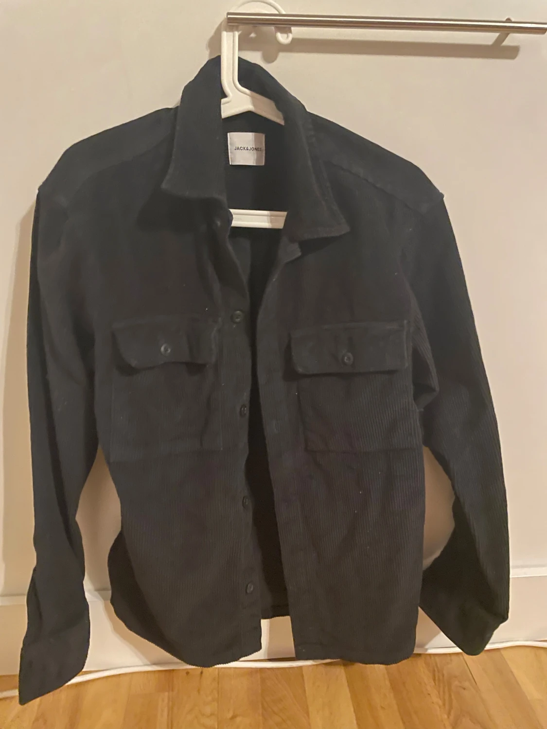 Svart manchester overshirt Jack & Jones