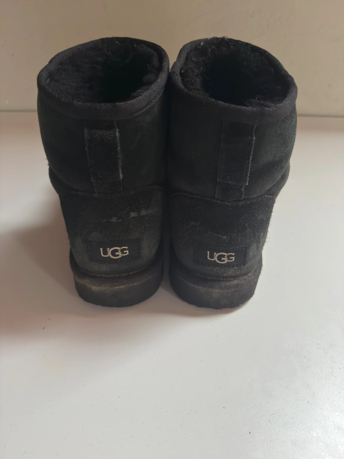 Svarta UGG boots i mocka - 2