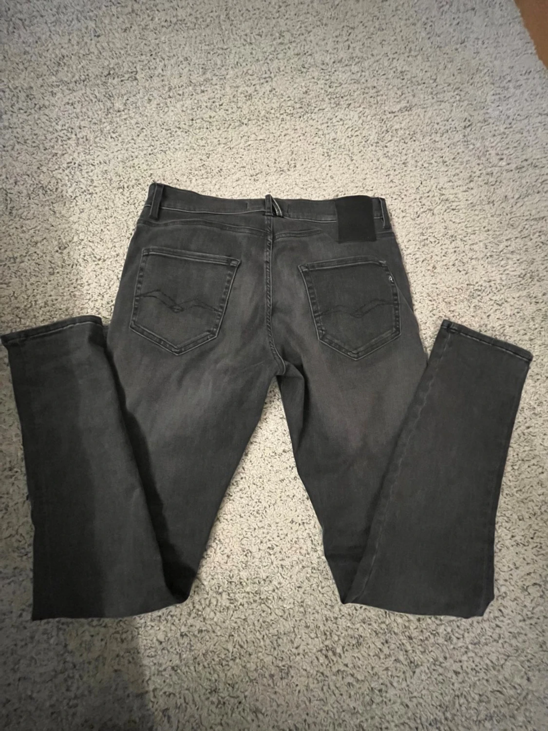 Svarta replay jeans. Hyper Flex - 1