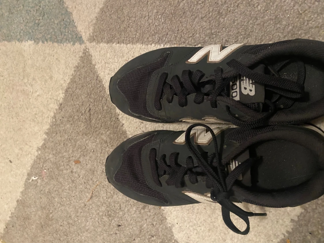 Svarta New Balance 500 sneakers - 1