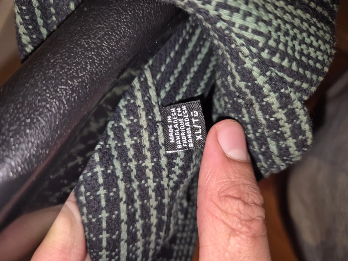 Grön svart overshirt  - 3