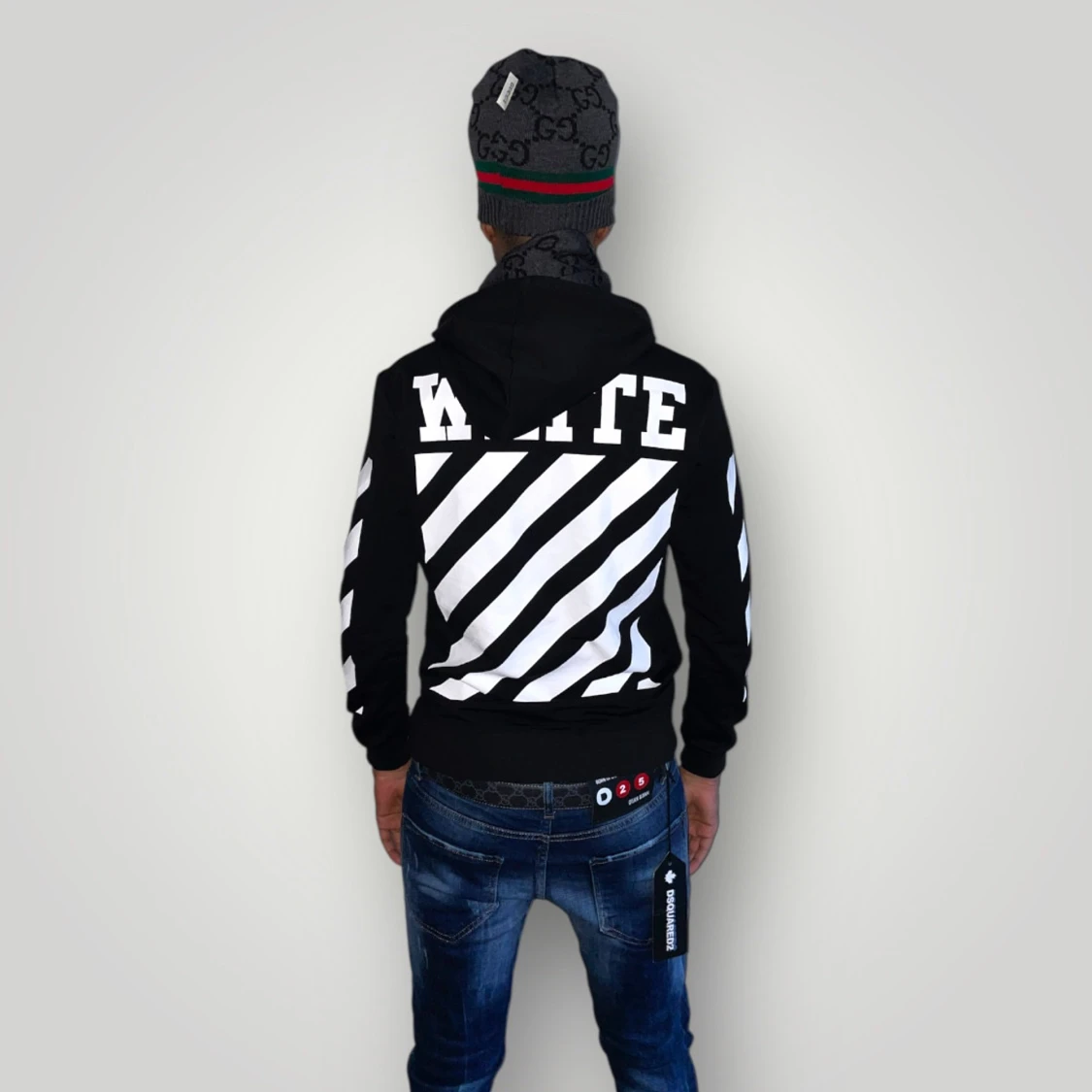 G.u.c.c.i Mössa&halsduk set  - 1