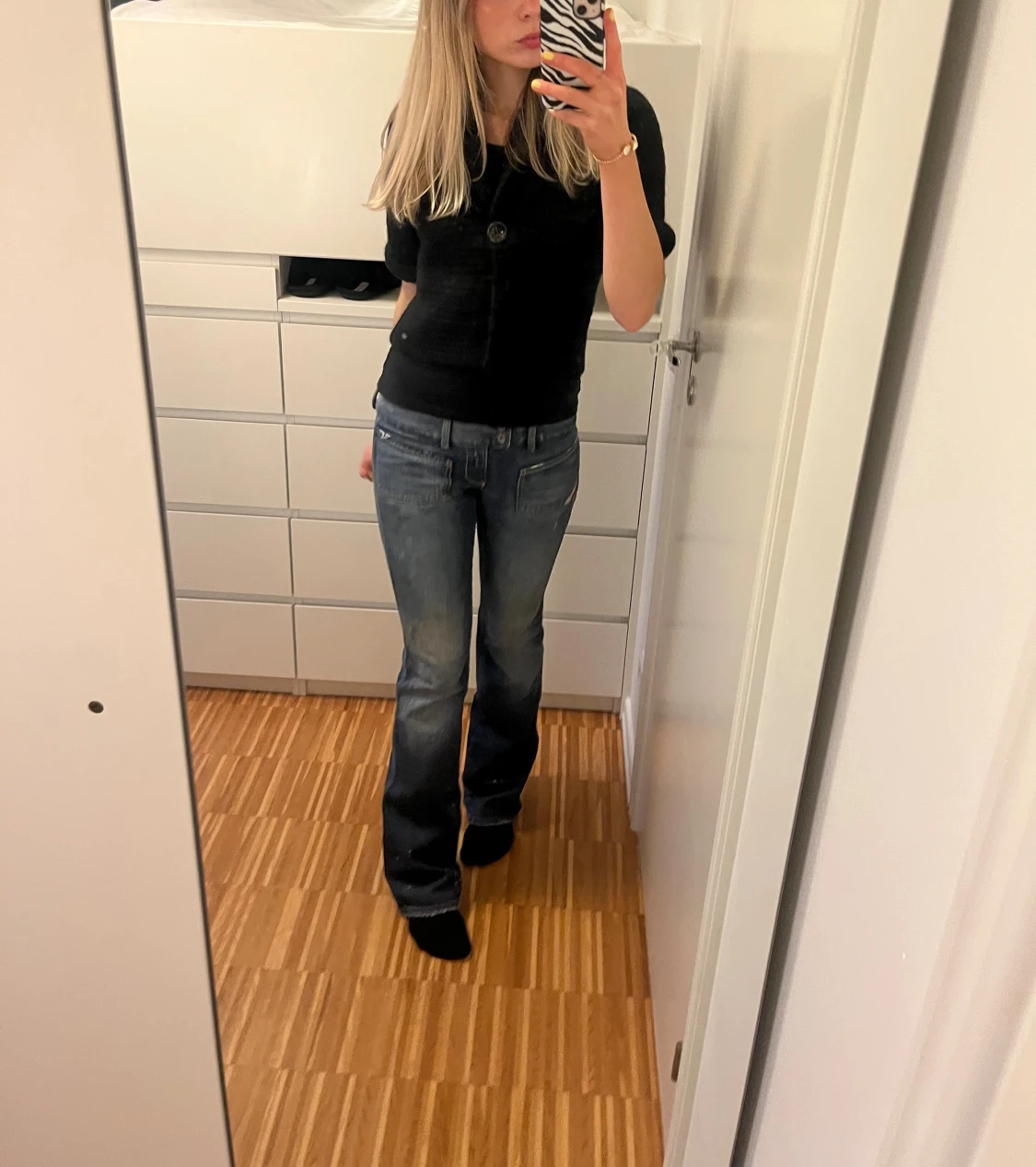 Lågmidjade vintage diesel jeans - 2