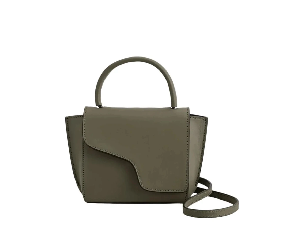 Grön axelväska från ATP Atelier