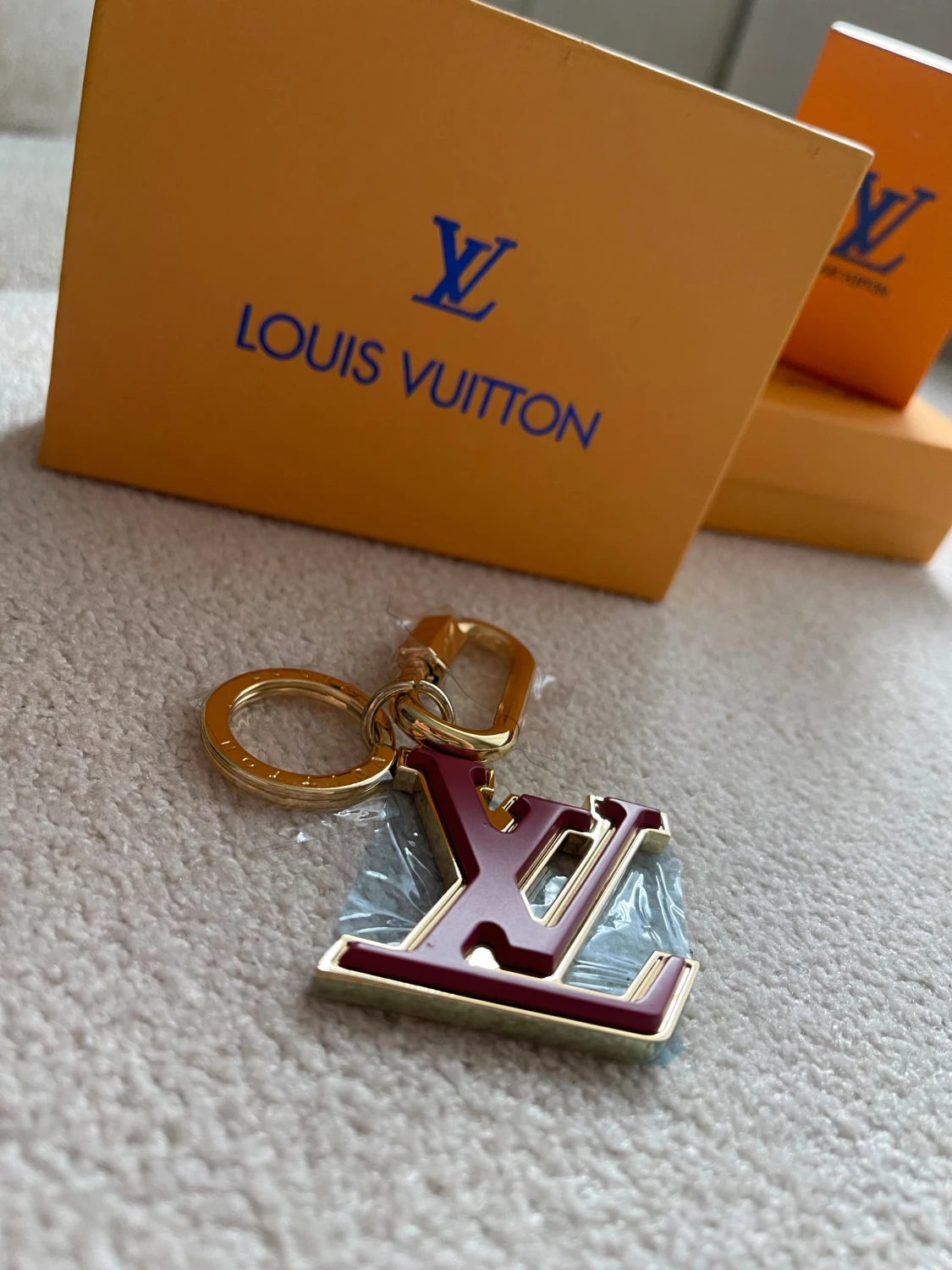  Vuitton rosa nyckelring - 2