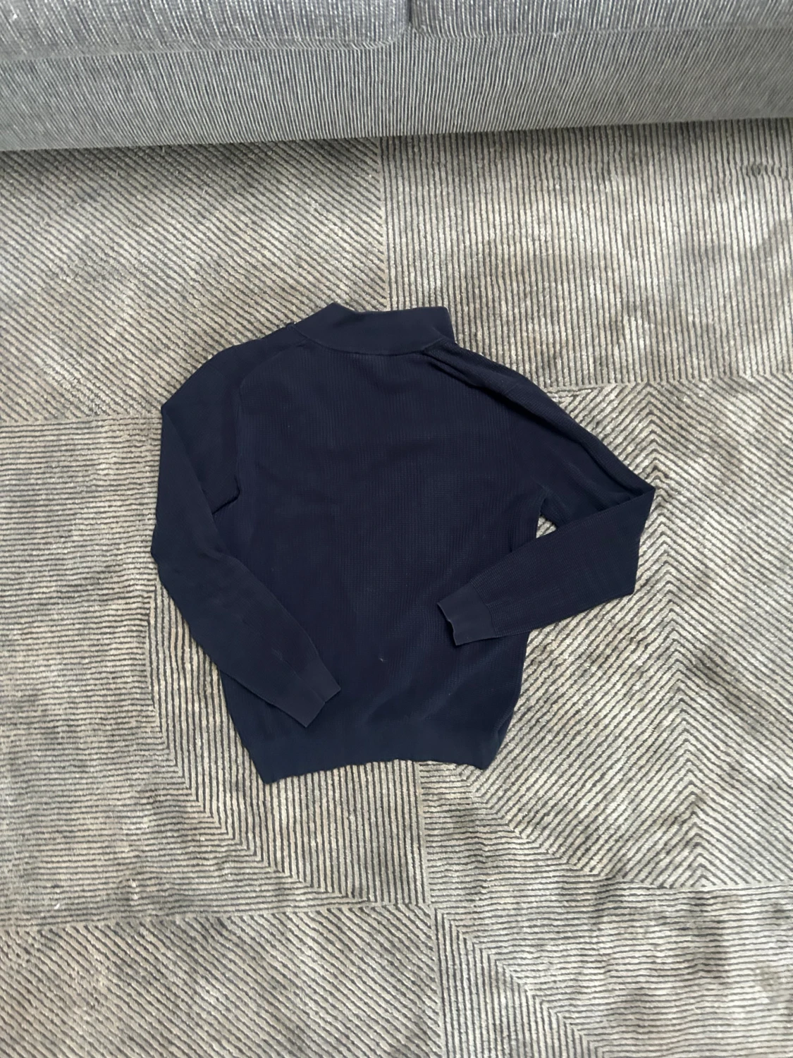 Marinblå helzip från John Henric - 2