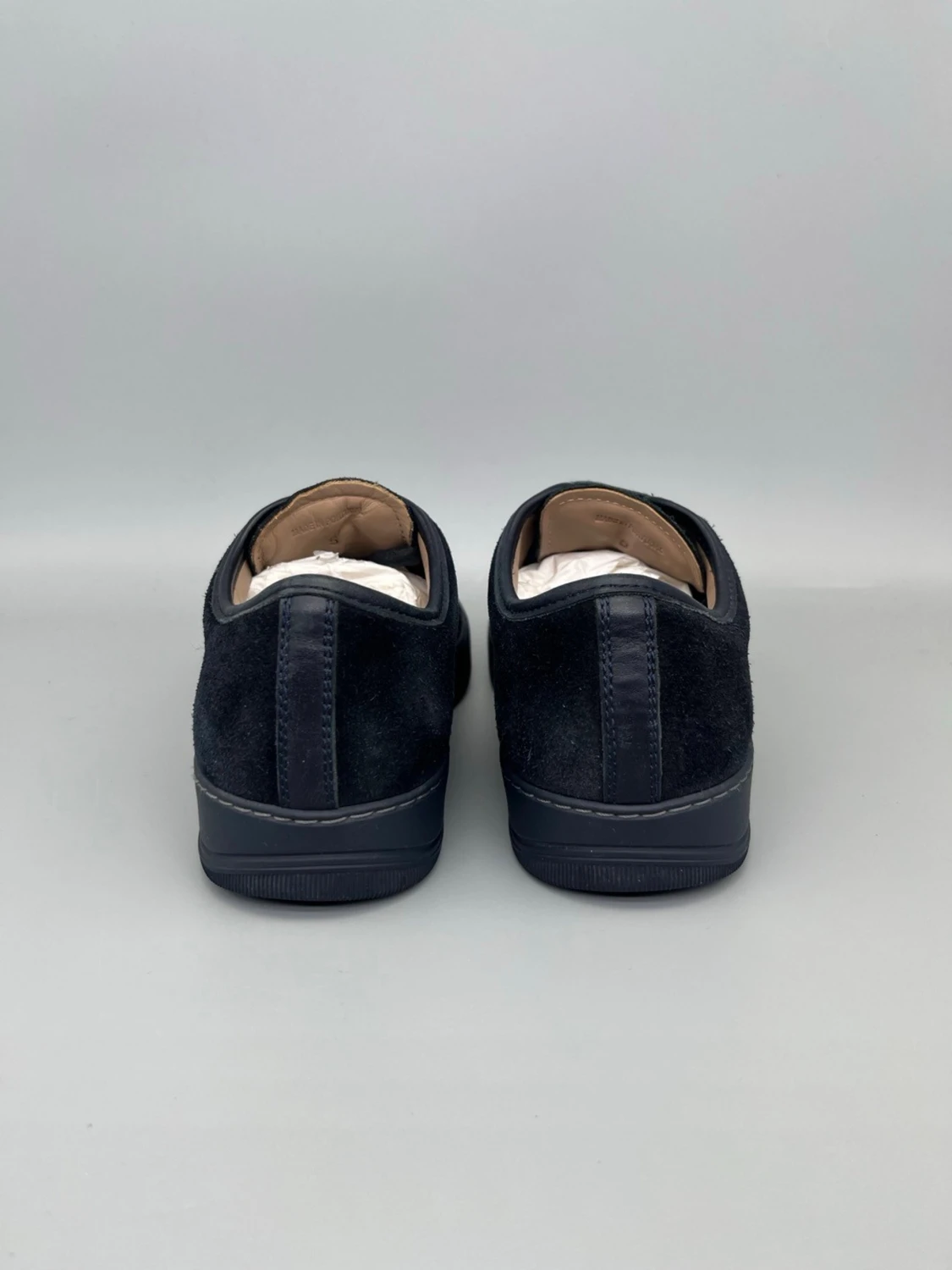 Lanvin DBB1 Nappa Cap Toe Sneaker Navy - 3