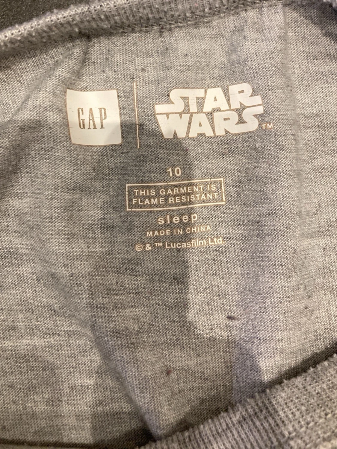 Grå Star Wars långärmad tröja GAP - 2