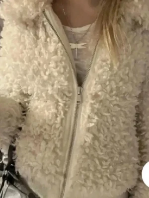 HM teddy jacka - -lånad bild- har massa bilder på den men den ser exakt likadan ut som den på bilden, skriv för egna bilder. Har en liten fläck på insidan som är rosa men inget som syns när den är på eller utifrån kan fixa bild🤎