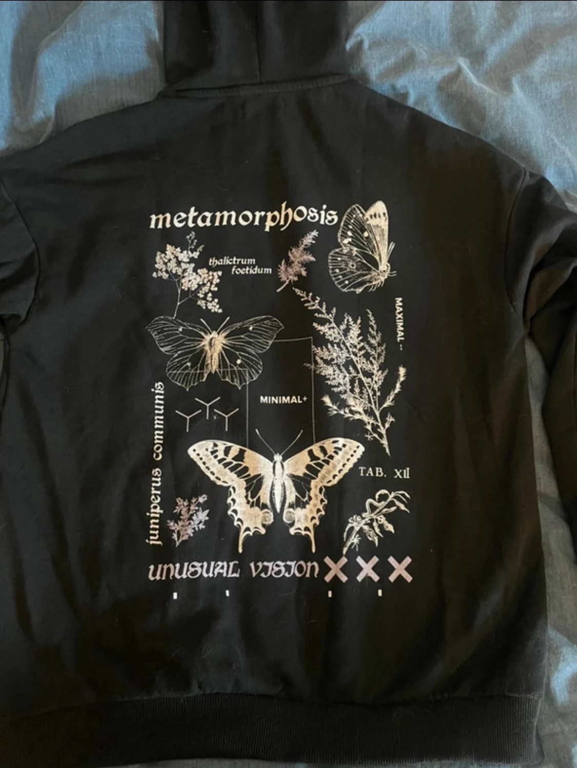 Hoodie med tryck - 3