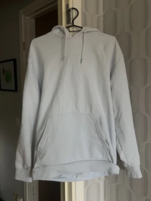Ljusblå basic hoodie - En fin skön hoodie i ljusblå.