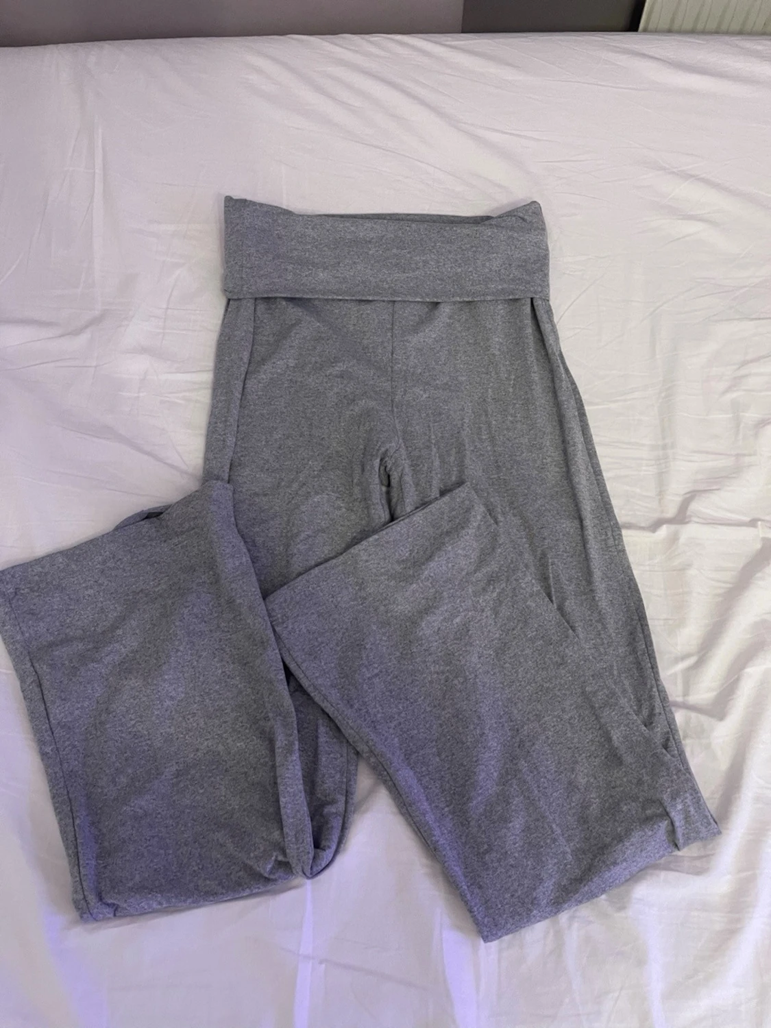 Grå mjuka loungeleggings shein 