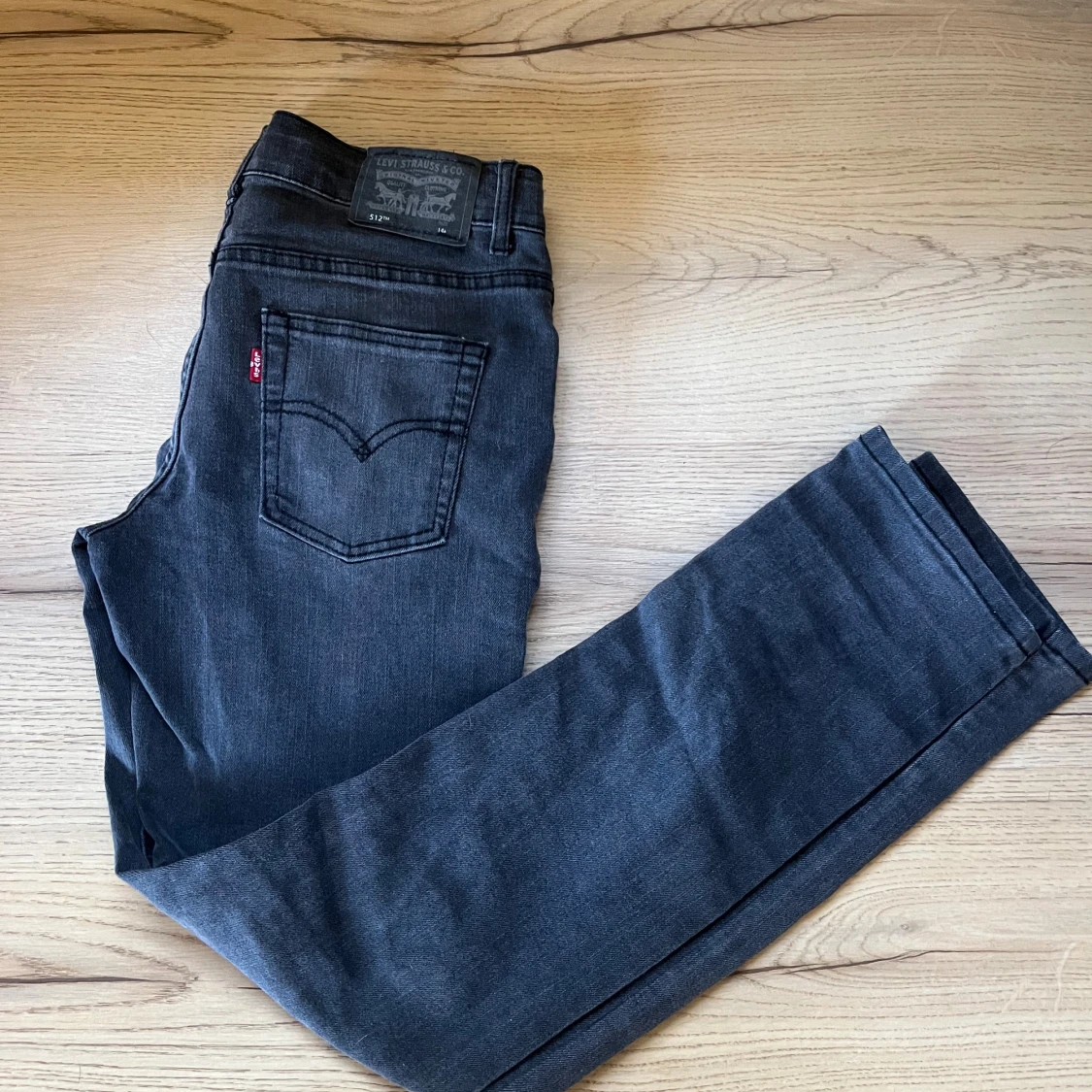 Levi's 511 svarta jeans straight fit
