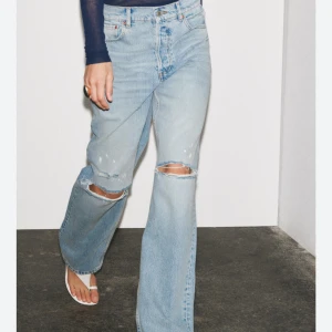 Ljusblå jeans - Supersnygga raka jeans💕