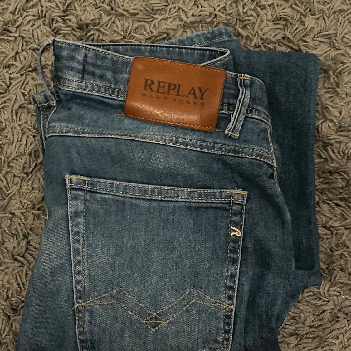 Replay jeans blå