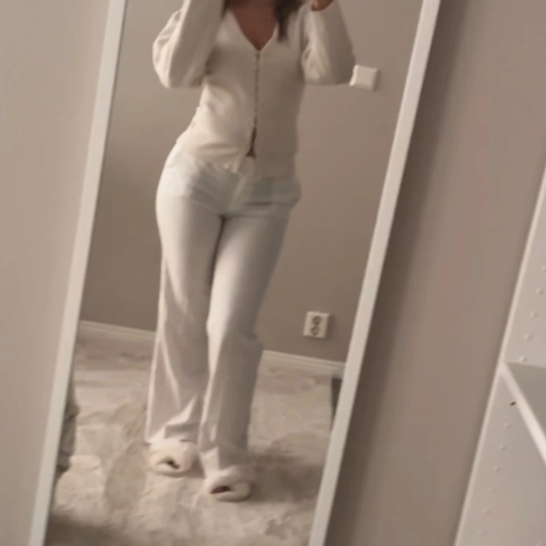 Maddie linné/kostym byxa