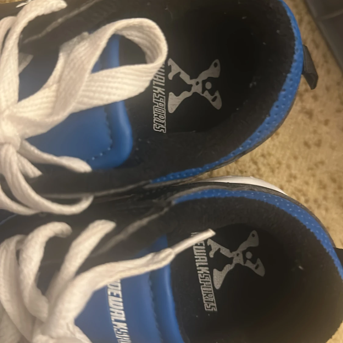 Sidewalk Sports blå svarta sneakers med hjul - 3