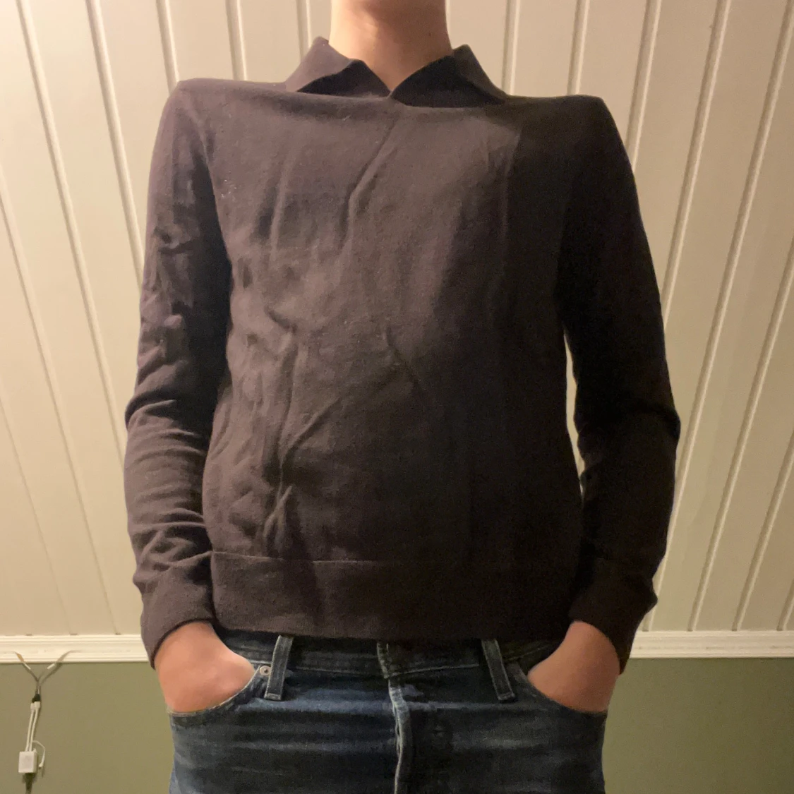 Svart merinotröja från These Glory Days - 2