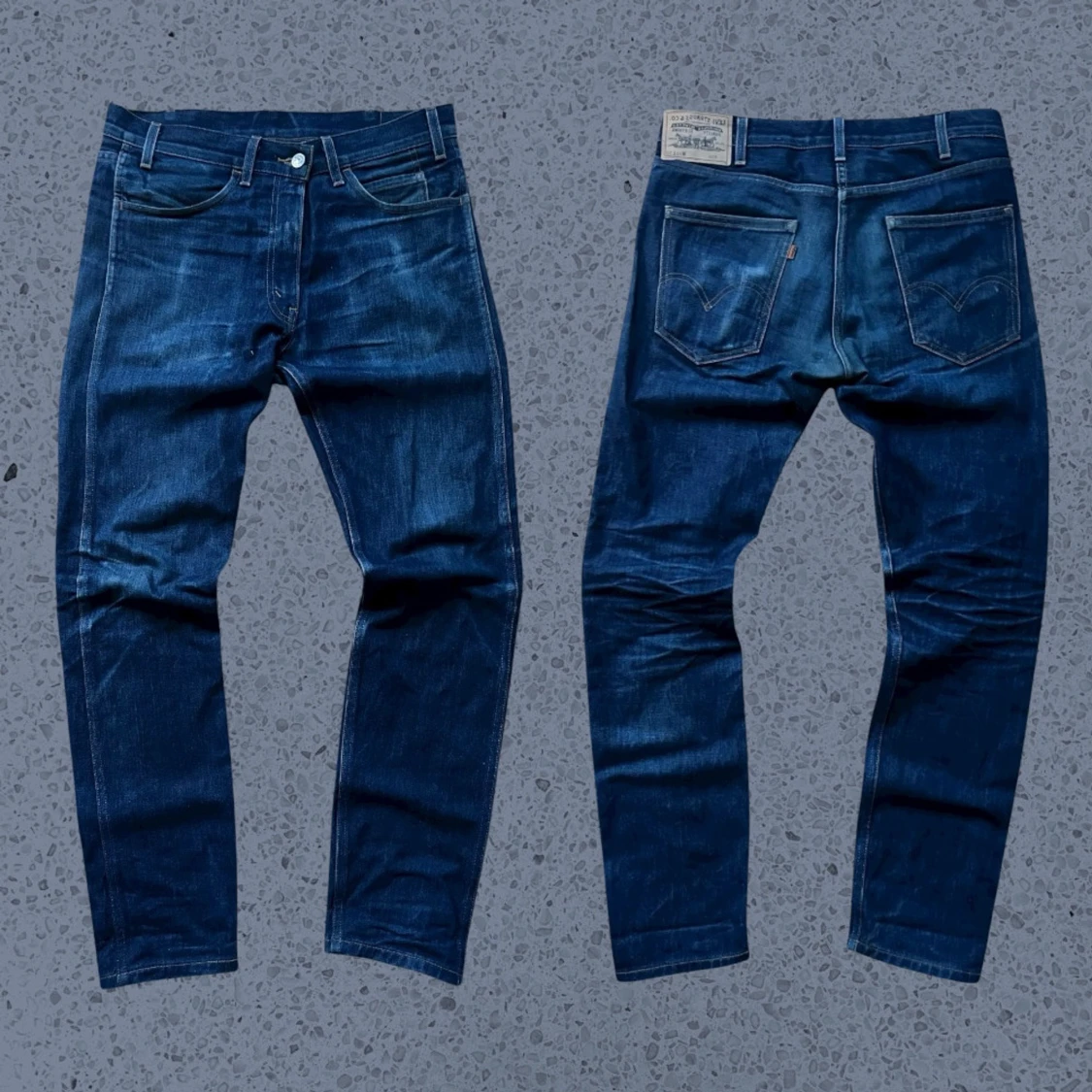 Levis 606 Big E Orange Tab - Made in USA