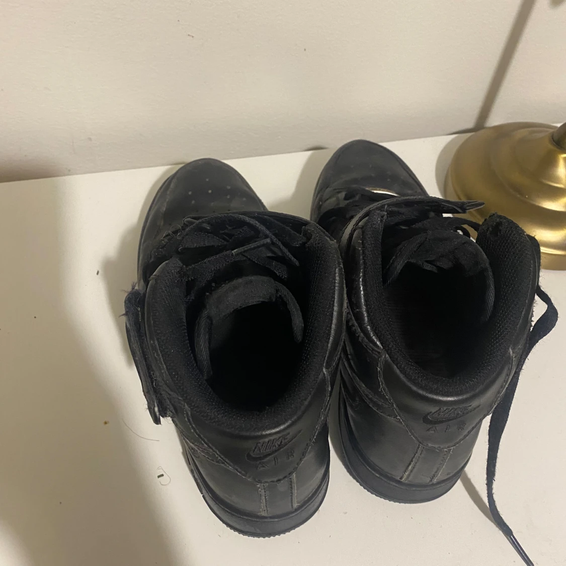 Svarta Nike Air Force 1 Mid sneakers - 2