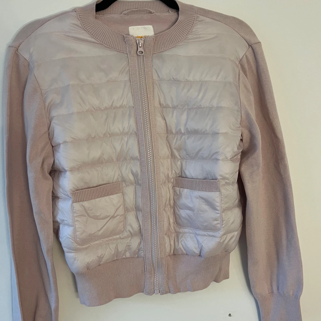 Rosa quiltad cardigan jacka - 1