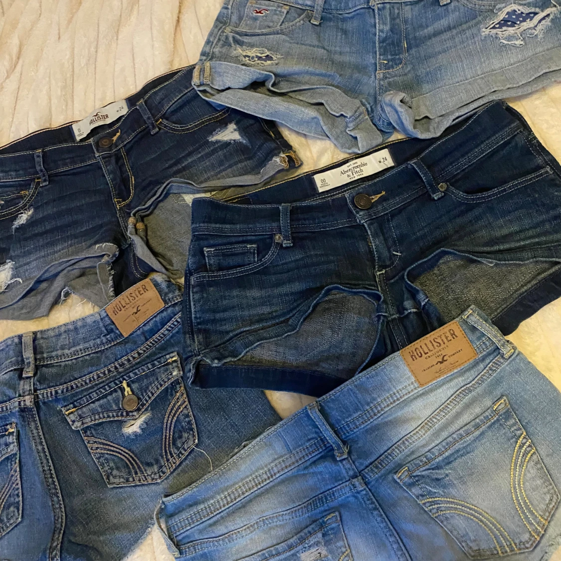 Shorts från Hollister och Abercrombie & Fitch