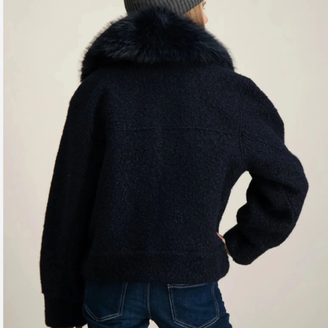 Mörkblå jacka från Gina Young 💞💞 - 1