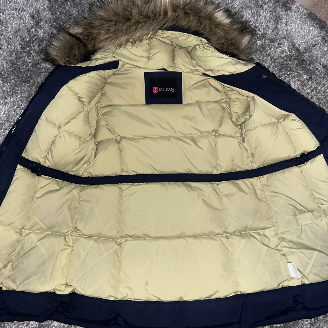 Mörkblå parkas från Jackan.com - 2