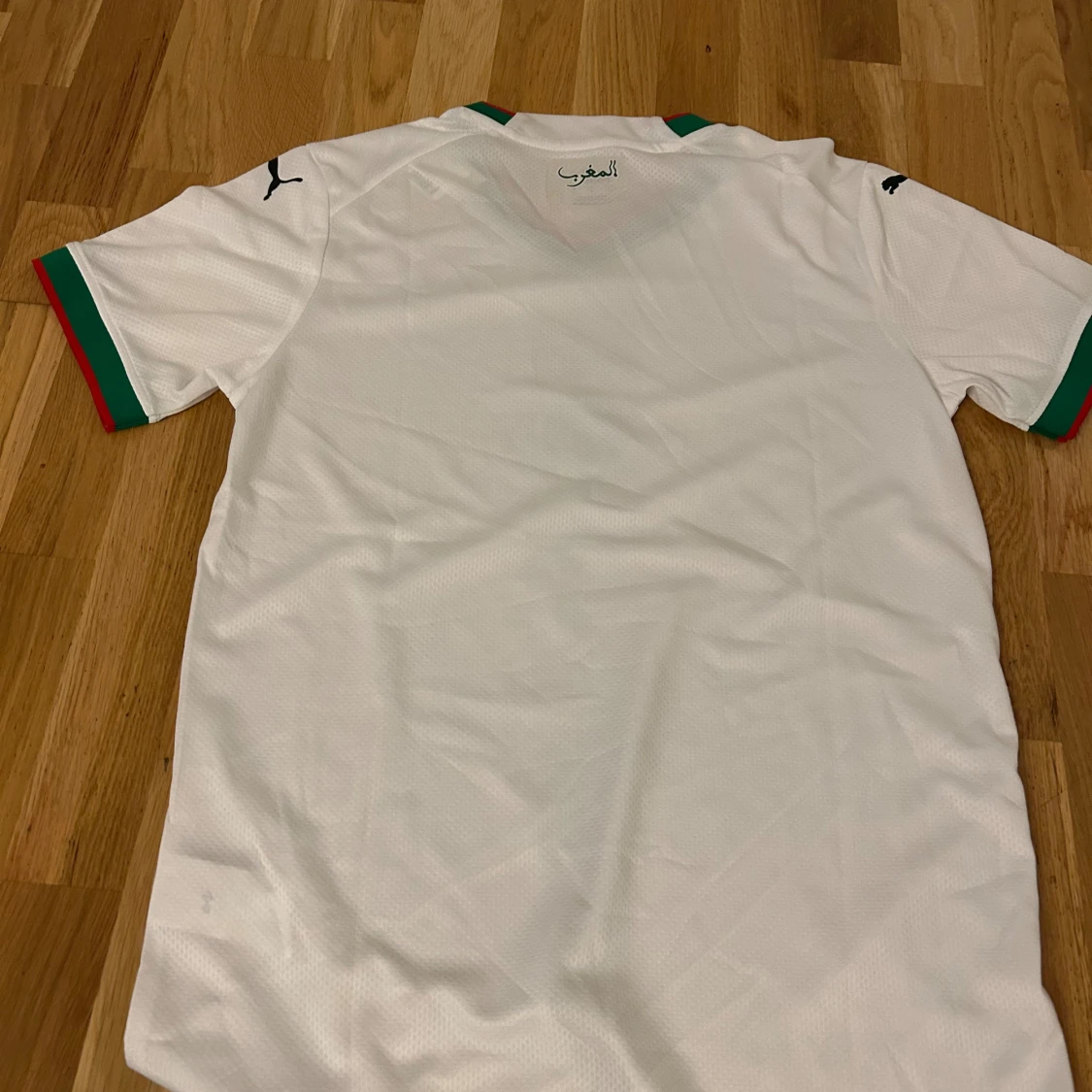 Vit Marocko fotbollströja Puma S - 1