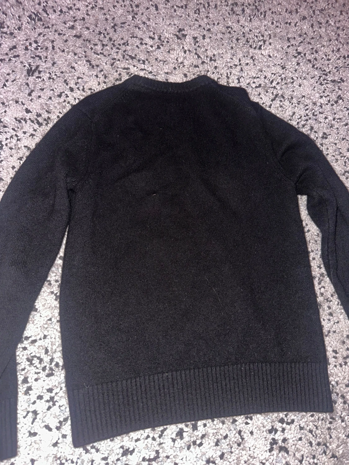 Svart stickad tröja från Bläck - 2