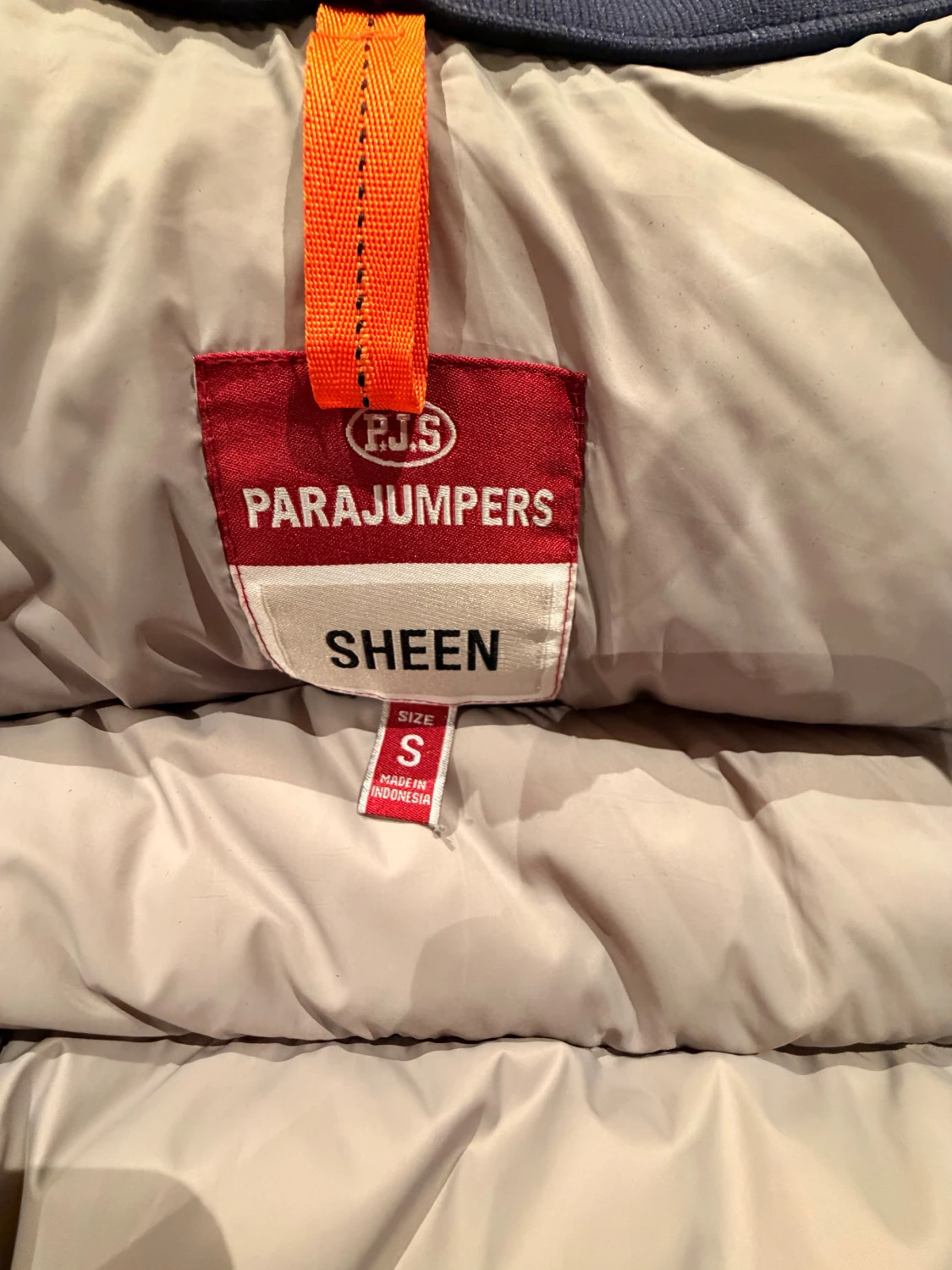 Mörkblå Parajumpers pufferjacka S - 2