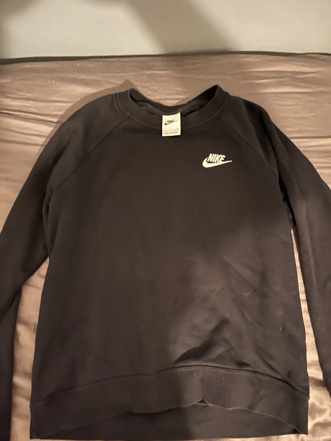 Svart Nike sweatshirt med logga - 2
