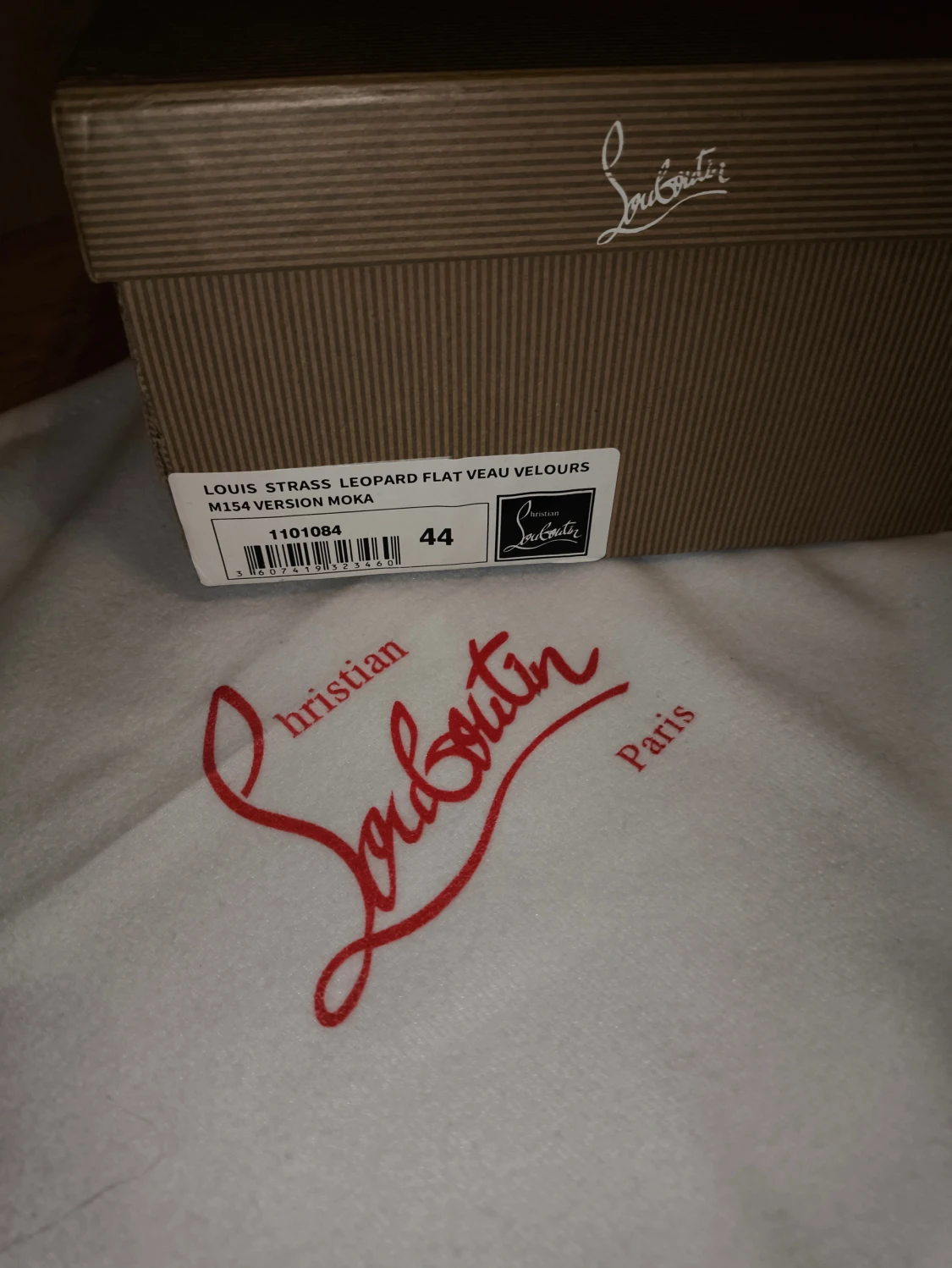 Christian Louboutin svarta sneakers - 1