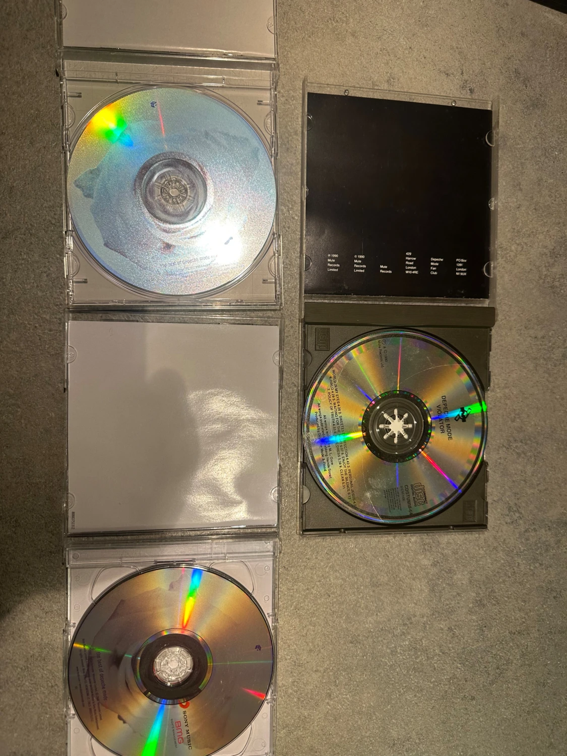 depeche mode cd skivor - 1