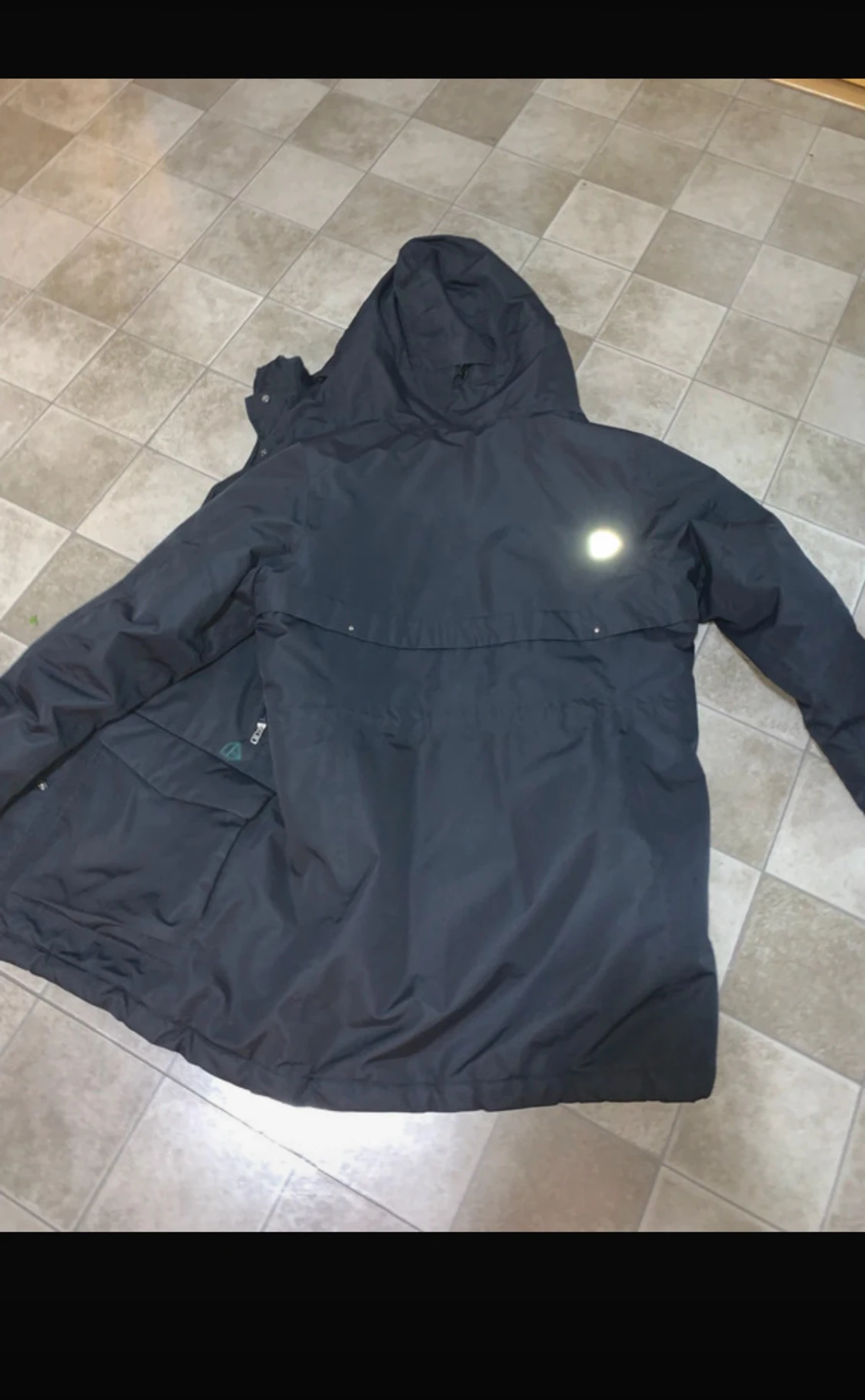 Mörkblå parkajacka från Didriksons - 1